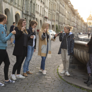 Scent walk through Bern